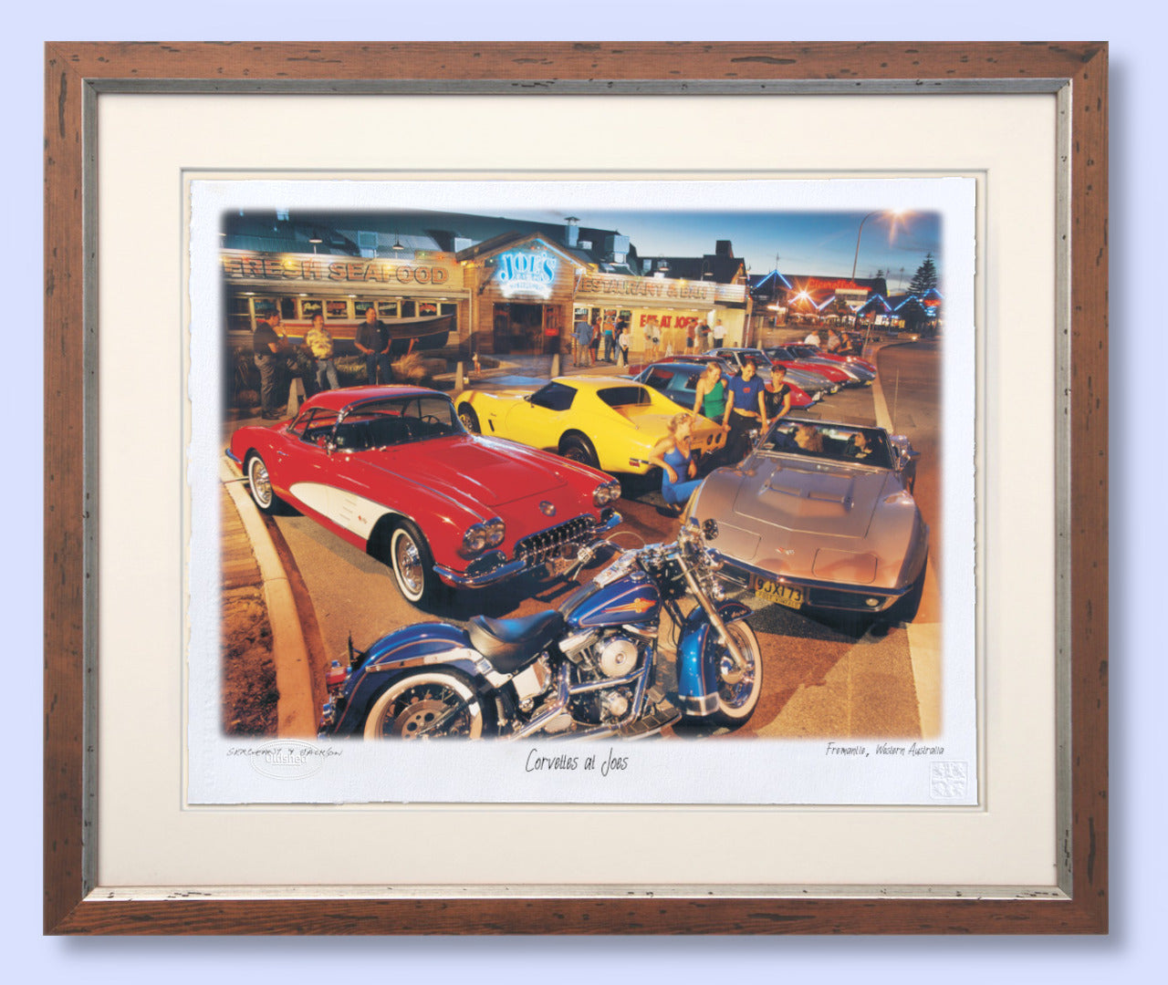 LS 002 - "Corvettes at Joe's" - Joe's Restaurant, Fremantle, Western Australia