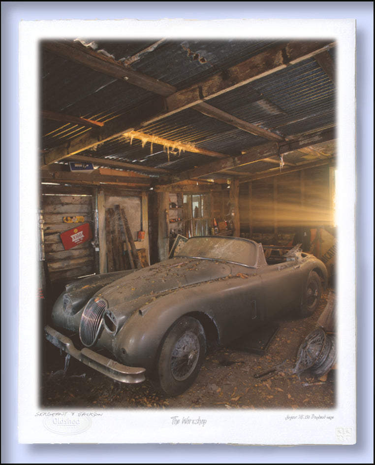 #129 - "The Workshop" - Jaguar XK 150 Drophead Coupé