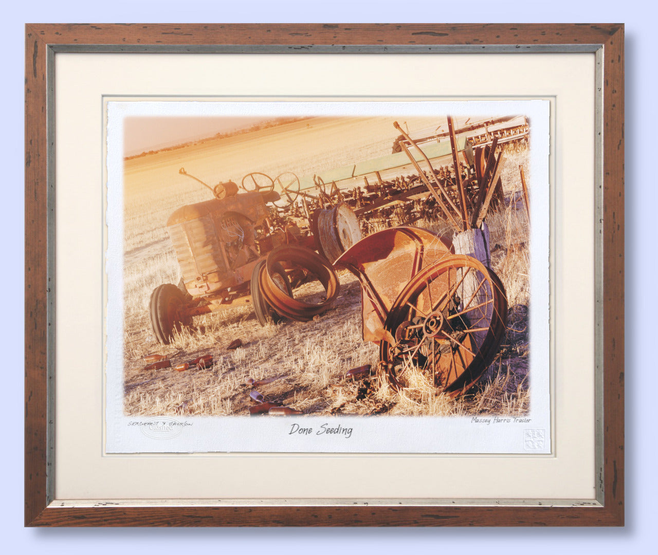 #149 - "Done Seeding" - Massey Harris Tractor