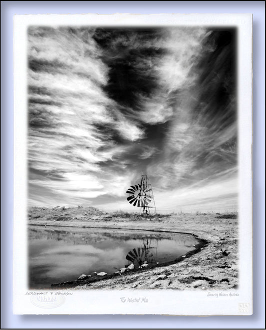 #180 - The Winded Mill (Portrait Version 1) - Beverley, Western Australia.